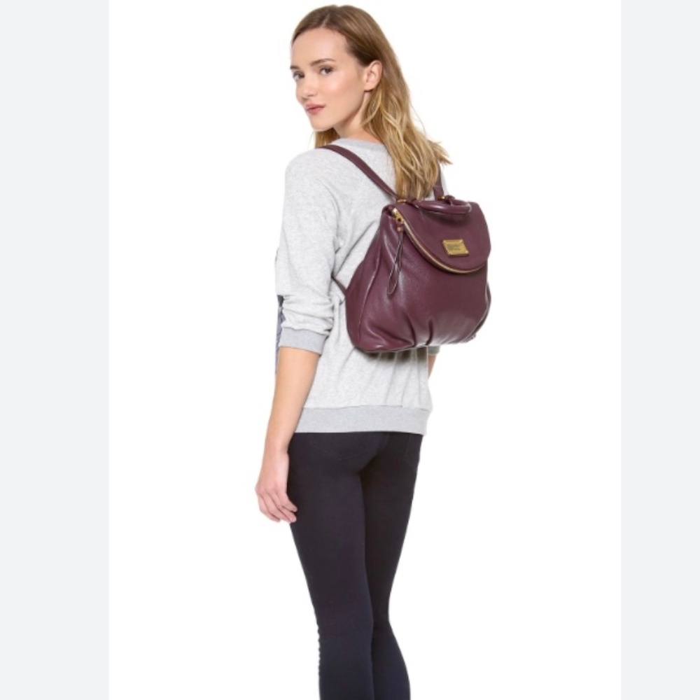 Marc by Marc Jacobs Classic Q Mariska Backpack in Burgundy